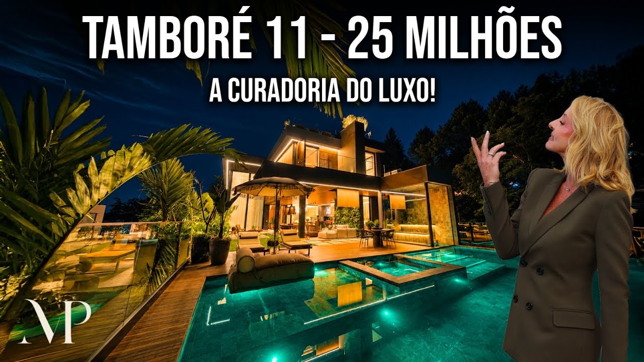 Residência reformada com 5 suítes e área de lazer no Tamboré 11
