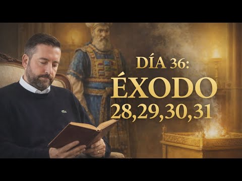 DAY 36 - Exodus 28, 29, 30, 31 / The Bible in 1 Year / Juan Manuel Vaz