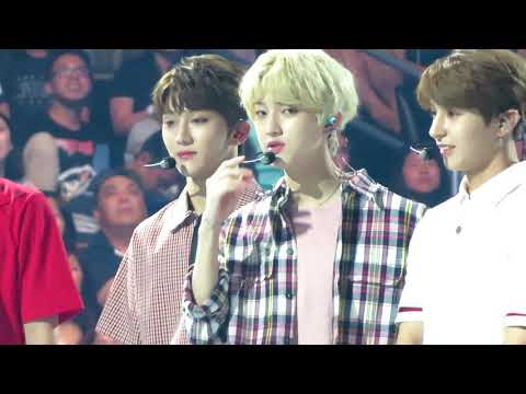 KCON18LA Concert Day 1 - Wanna One Daehwi & Minhyun + IN2IT + Golden Child (Intro + Let Me)