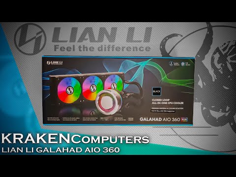 ОБЗОР И РАСПАКОВКА ВОДЯНОГО ОХЛАЖДЕНИЯ LIAN LI GALAHAD AIO 360 | ТОП ОХЛАЖДЕНИЕ ДЛЯ INTEL и AMD