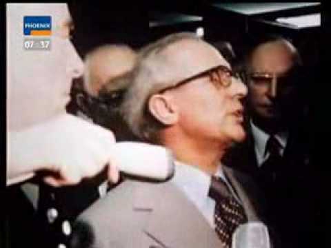 Erich Honecker besoffen