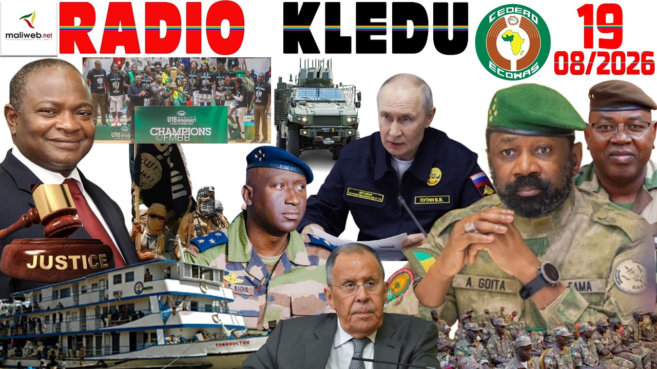 La Revue de Presse de la RADIO KLEDU du 19 Août 2026
