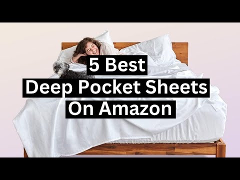 ✅ 5 Best Deep Pocket Sheets Reviews in 2025 | Ultimate Bed Sheet Guide!
