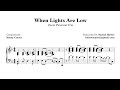 When Lights Are Low (Oscar Peterson Trio)