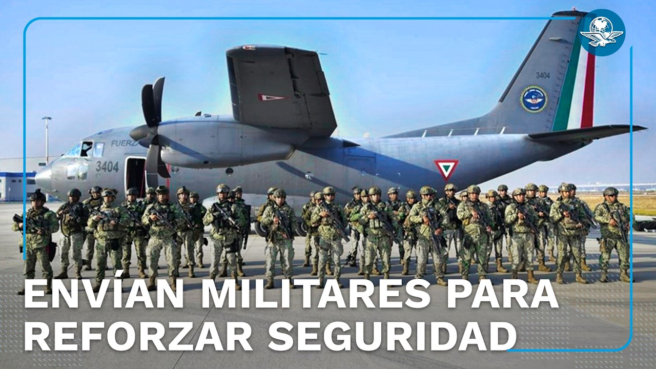 Defensa envía 180 elementos de Fuerzas Especiales para reforzar la seguridad en Sinaloa