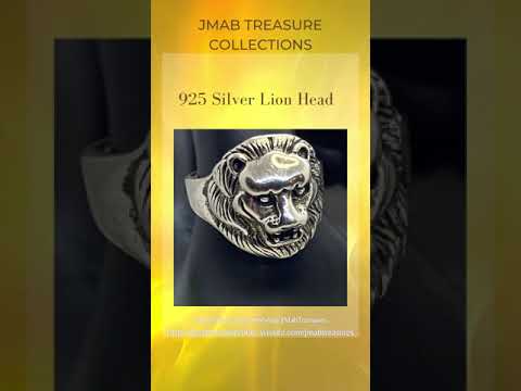 Lion Head Ring