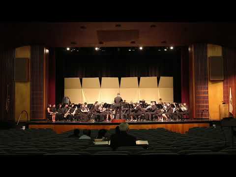 Santiago HS Concert Band - Shenandoah by Frank Ticheli - SCSBOA Festival 3/22/2019