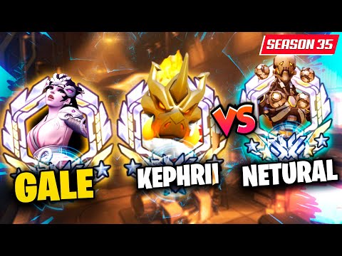 Gale Widow + Kephrii Roadhog VS Natural Zenyatta! [ Overwatch Season 35 Top 500 ]