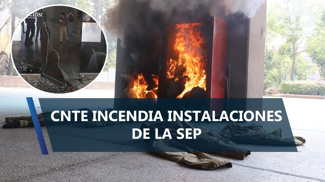 Equipos de seguridad sofocan incendios en instalaciones de SEP