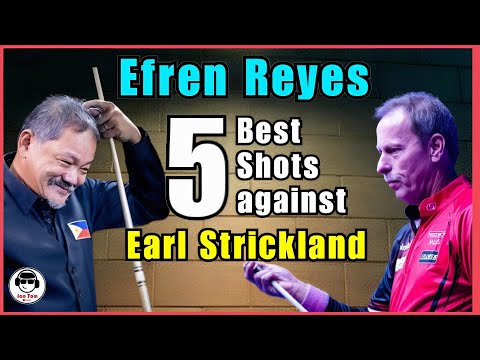 Efren Reyes 5 Best Shots against Earl Strickland