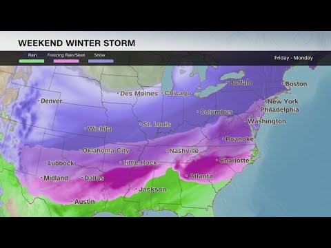 Over half of the United States bracing for major winter storm