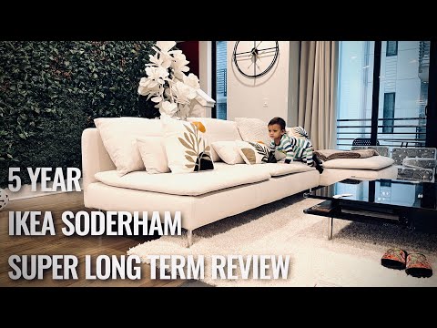 IKEA Söderhamn Sofa Review 5 YEAR SUPER LONG TERM !