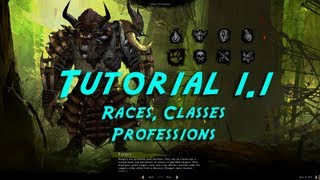 Guild Wars 2 Tutorial 1.1 - Servers, Races, Classes