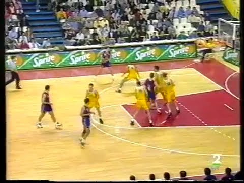 ACB 1995/1996 - Semifinal - 4º Partido - Estudiantes Argentaria - FC Barcelona
