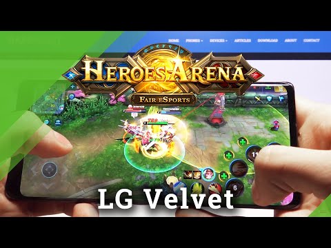 Heroes Arena on LG Velvet – FPS / Drops / Crashes Checkup