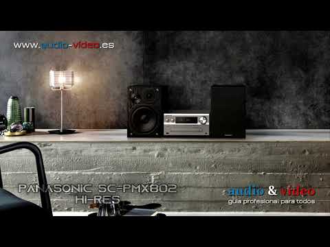 🔊Panasonic ▶️ SC-PMX802 ✅ Minicadena ✅ Hi-Res / HiFi ▶️ Video en 4K
