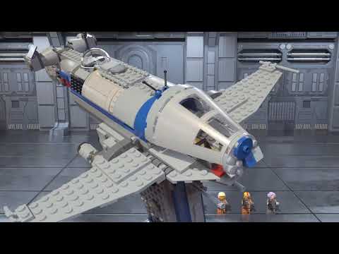 Vidéo LEGO Star Wars 75188 : Resistance Bomber