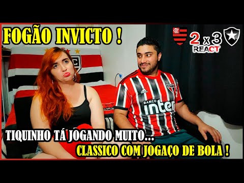 REACT | FLAMENGO 2 X 3 BOTAFOGO | MELHORES MOMENTOS | 3° RODADA BRASILEIRÃO 2023 !