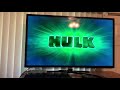 Opening To Hulk 2003 DVD Rated PG 13 Disc 1