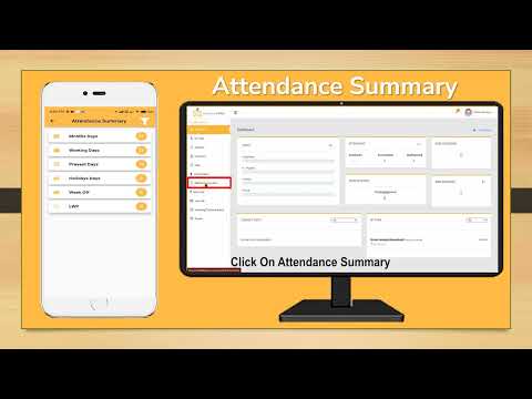 Online/cloud-based smart office time and attendance software...