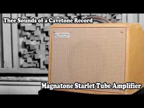 Magnatone Starlet amplifier demonstration - Model 107 - Vintage tube amp demo