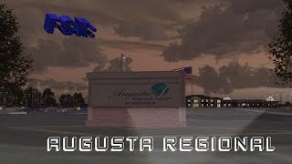 FSX - Augusta Regional Airport (KAGS) from Sim720