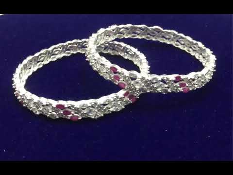 Silver Bangles