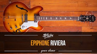 Video thumbnail for The amazing Epiphone Riviera! by Max Guitar B.V.