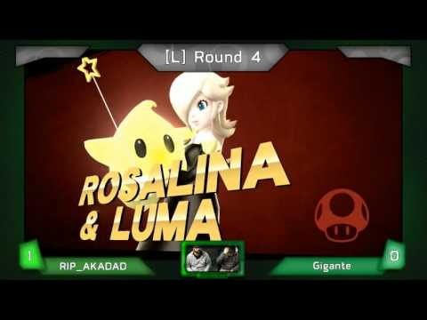RIP_AKADAD (RosaLuma) vs. Gigante (Bowser Jr.) - Smash Sunday @ eBash