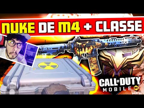 USE *JÁ* - CLASSE de M4 *FORTE* me rendeu NUKE no LENDÁRIO do COD MOBILE! Melhor CLASSE de M4!