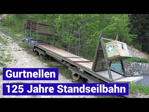125 Jahre Standseilbahn Gurtnellen Kraftwerk Jubiläumsfahrt funicular funiculaire funicolare