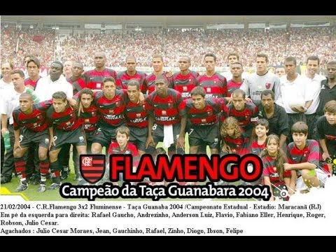 Campeonato Carioca 2004: Flamengo x Fluminense (final da Taça Guanabara)