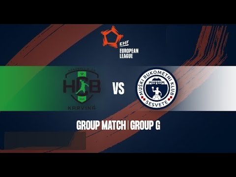 Highlights:  HCB Karviná - MRK Sesvete 32:29 (EHF European League) (EHF European League round 3)