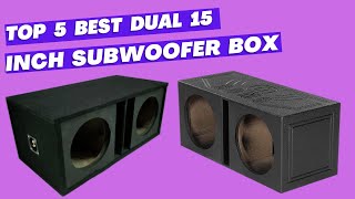 Download lagu The Best Dual 15' Subwoofer Boxes mp3