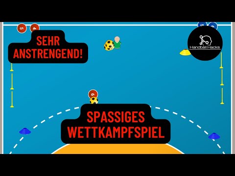 Spaßiges & Anstrengendes Wettkampfspiel! Viele Würfe und viel Bewegung :)