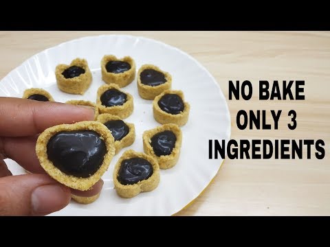 NO BAKE MINI CHOCOLATE TART | 3 चीजो से बनाए बिना बेक किए मिनी टार्ट। Video