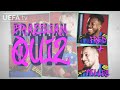 BRAZILIAN QUIZ | FRED & ALEX TELLES talk BRAZIL, SAMBA and SINGING