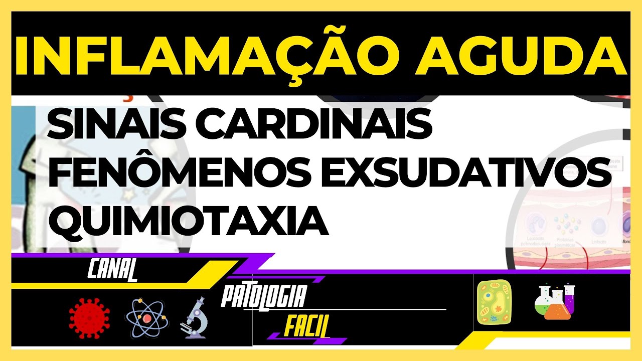 Inflamação Aguda - Aula completa - Patologia Geral