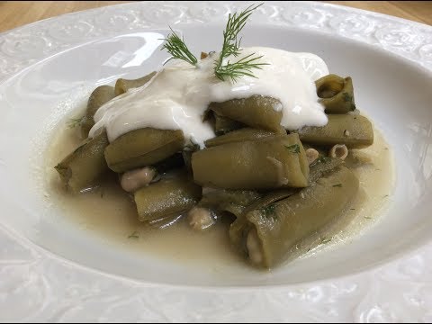 FRESH BROAD BEANS IN THEIR PODS RECIPE - Authentic Turkish Food