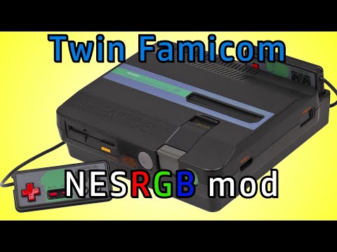 Twin Famicom NESRGB mod tutorial