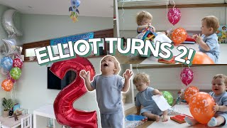 ELLIOT IS 2! Our Son Turns 2 Years Old! Second Birthday Celebrations Vlog