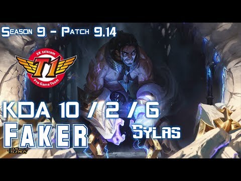 SKT T1 Faker SYLAS vs ZOE Mid - Patch 9.14 KR Ranked