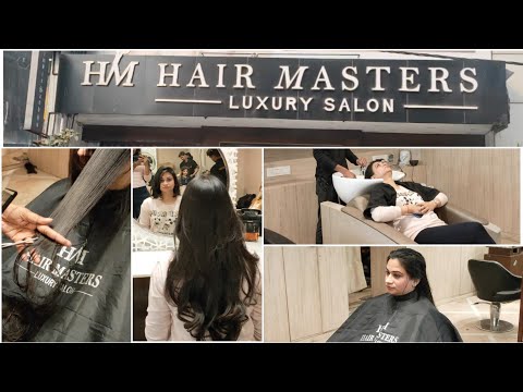 Hair Cut experience - Hair Master's Luxury salon #hair...