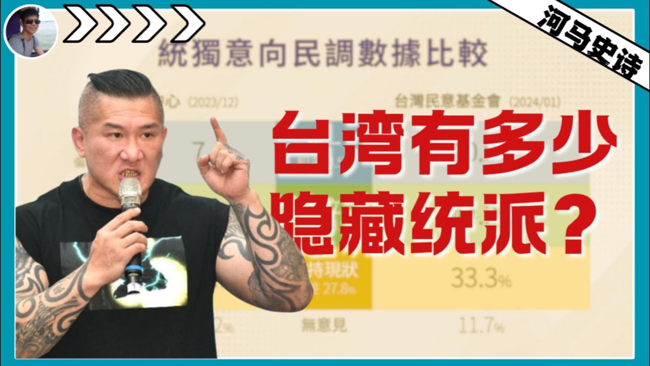 馆长起底台湾：岛内到底"潜伏"了多少统派？『再说台湾Pt.2 民调』