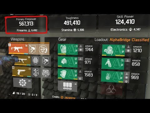 THE DIVISION - HOW TO MAKE YOUR ALPHA BRIDGE BUILD OVERPOWERED! (YOU NEED TO TRY THIS)