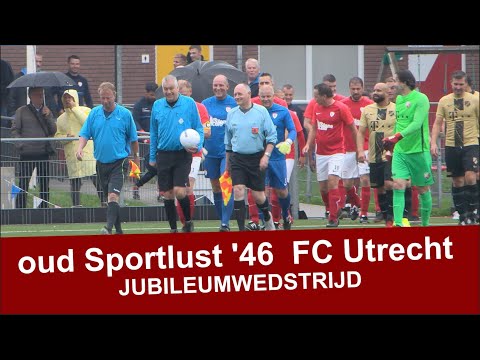 Oud Sportlust '46 tegen de FC Utrecht Legends