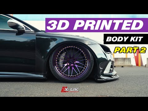 3d-printed Wide Body Kit For Audi S7 C7 Model - See The Transformation! : PART 2