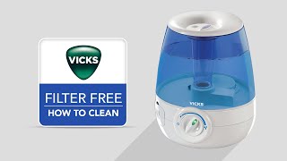 Vicks Filter-Free Ultrasonic Cool Mist Humidifier V4600 - How to Clean