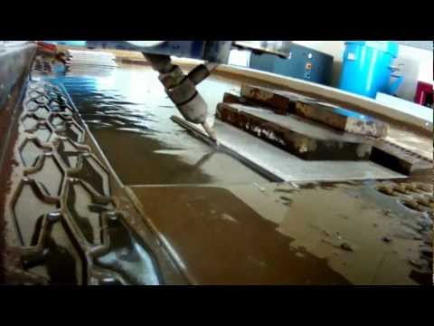 CIĘCIE WODĄ LUBLIN - Ukosowanie płytek gresu 45 stopni - www.CIĘCIE.pl