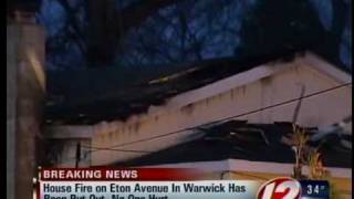 preview picture of video 'eton ave fire warwick'